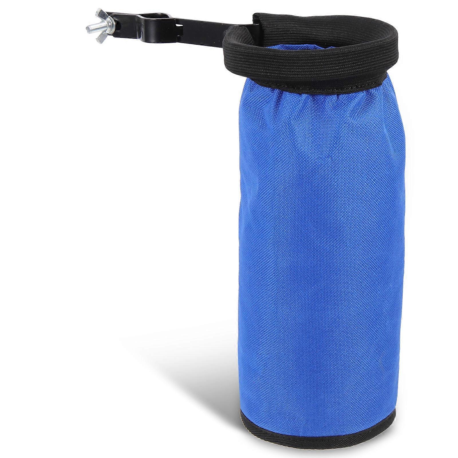 Drum Accessory Drumstick Bag Storage Protecting Drumsticks Portable Blue 22.5x9.5x25cm 1Pack