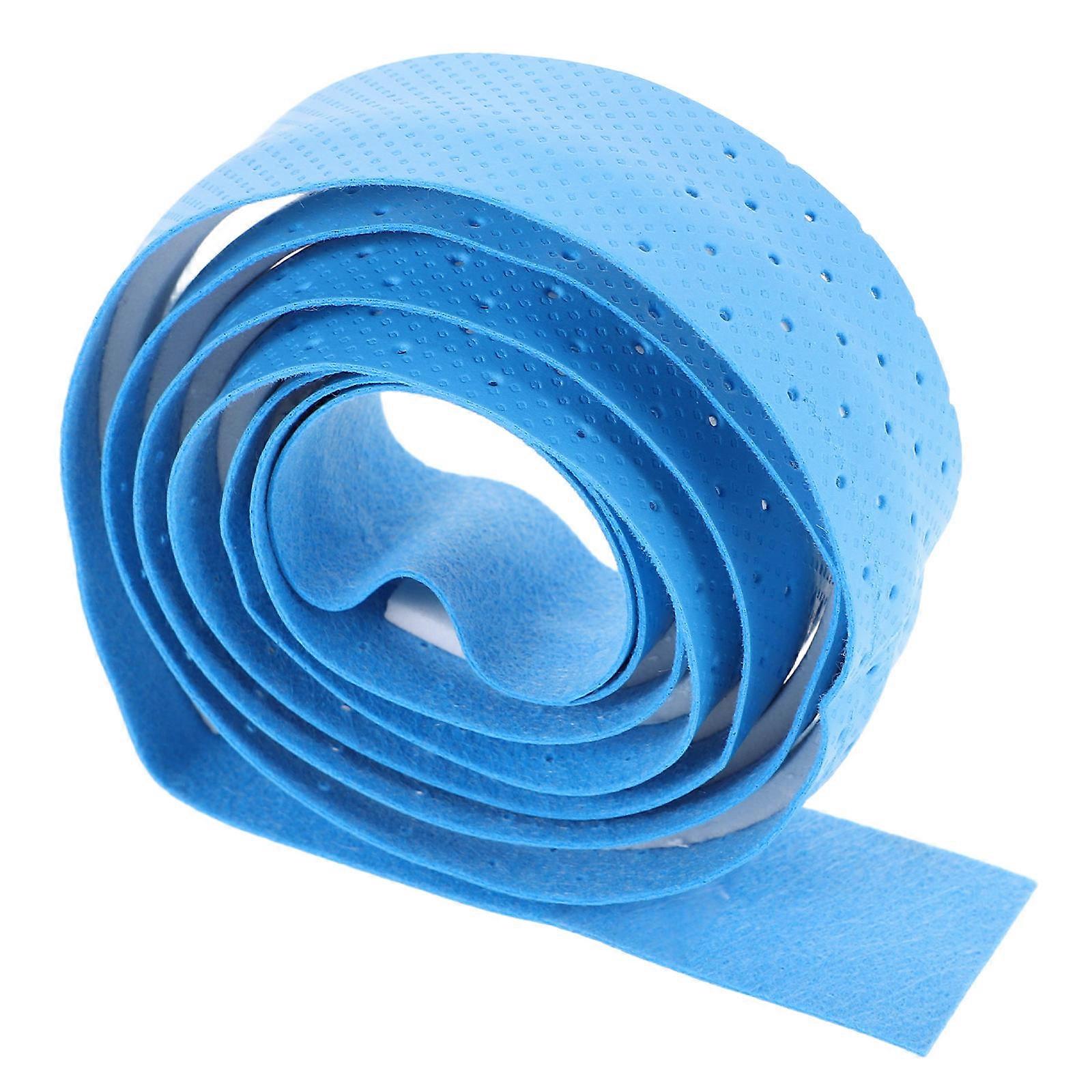 5pcs Slip Resistant Beaded Grip Tape for Badminton, Tennis Racket & Fishing Rod Handles – Absorbent Overgrip Cover for Easy Wrapping & Quick