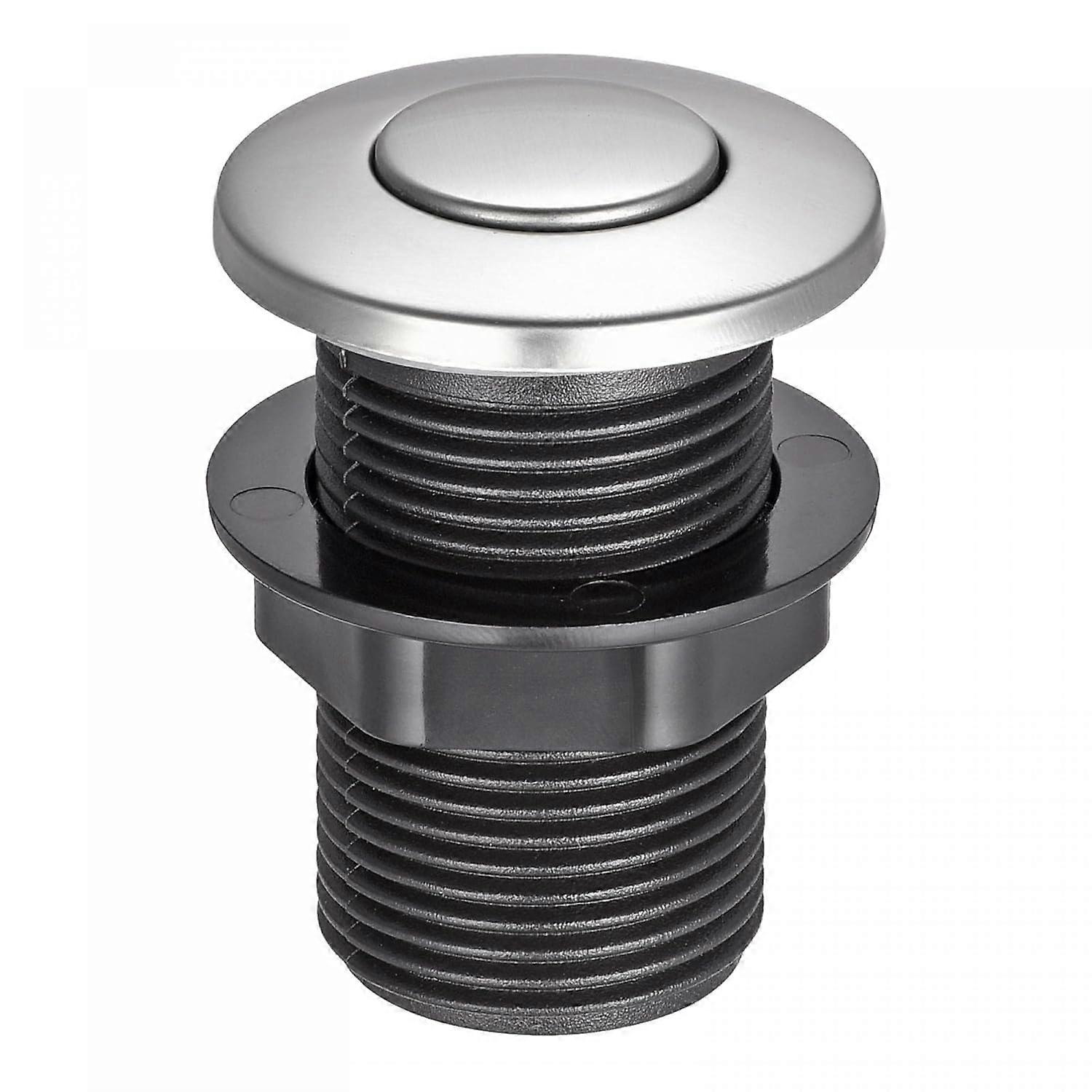 Garbage Disposal Air Switch - 32mm Diameter - 304 Stainless Steel - Self-Locking for Sink