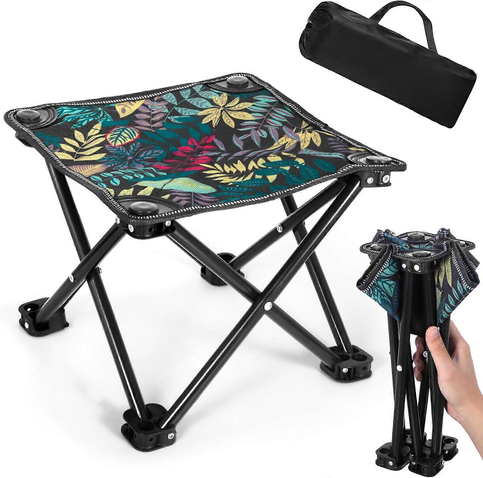 1 piece ultralight camping stool with storage bag, suitable for camping