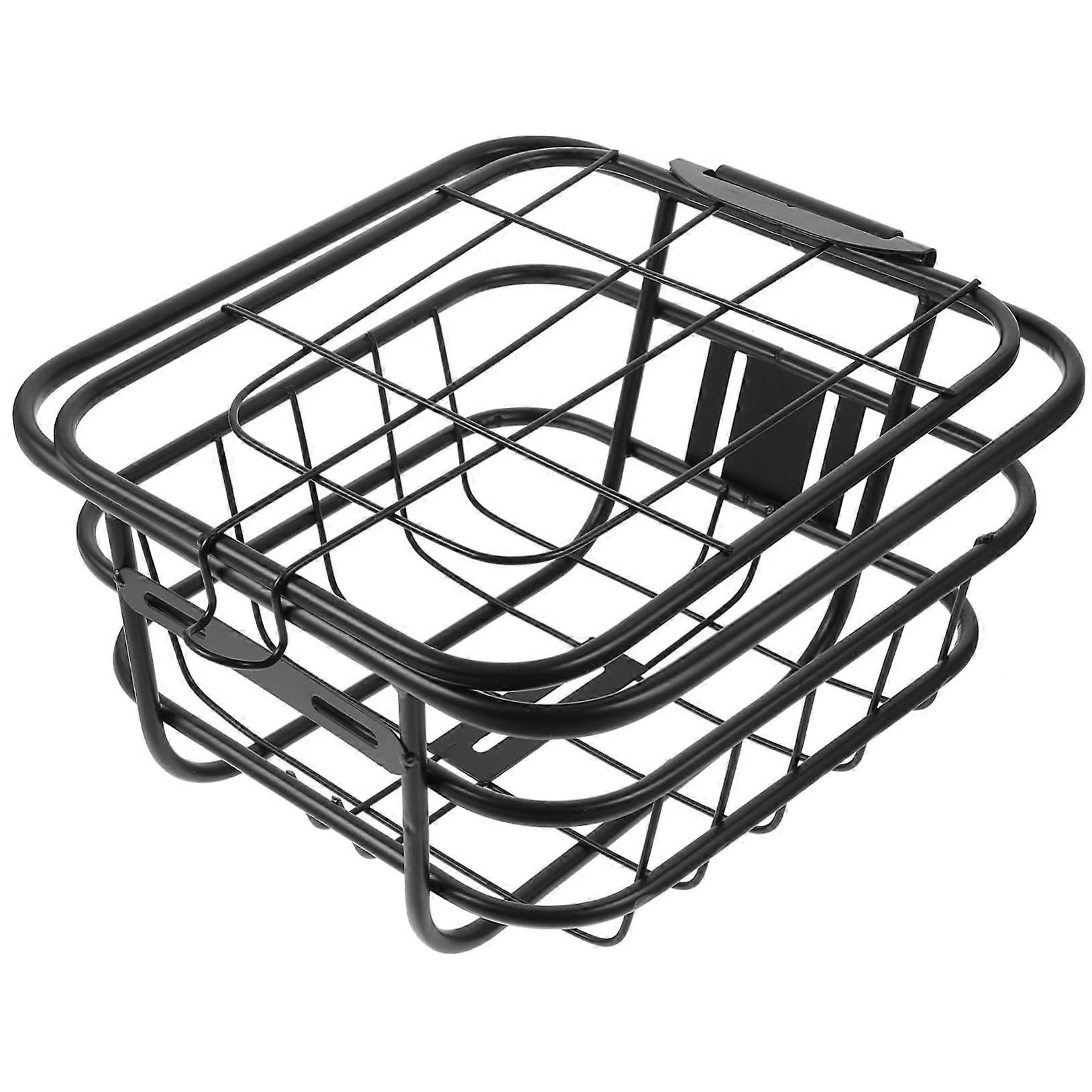 Bicycle Basket Front Basket Large Pannier Rack with Removable Bicycle Baskets