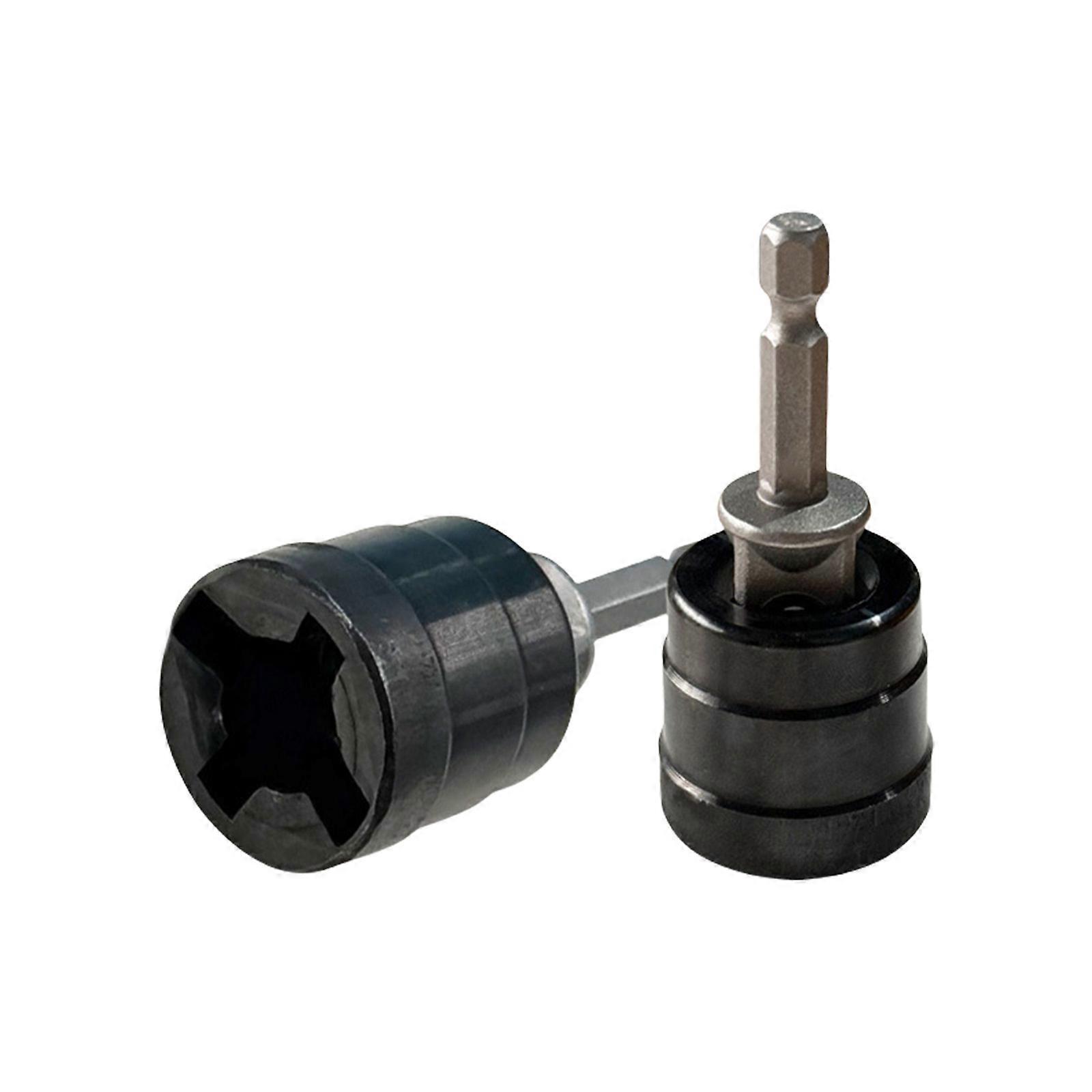 Trailer Jacks Drill Adapter Leveling Scissor Jacks Adapter Work with 6mm 1/4" Hexagonal Shank Socket Tool