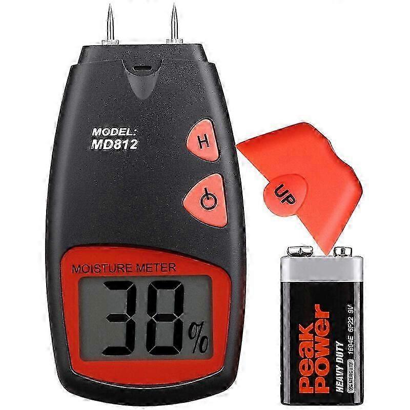 2025 Latest Model Digital Wood Moisture Meter Handheld LCD Moisture Tester