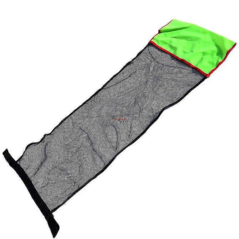 Faltbare schwimmende tragbare Hängematte Ultralight Float Swim Stick Cover Mesh Floating Chair -net Set Grün