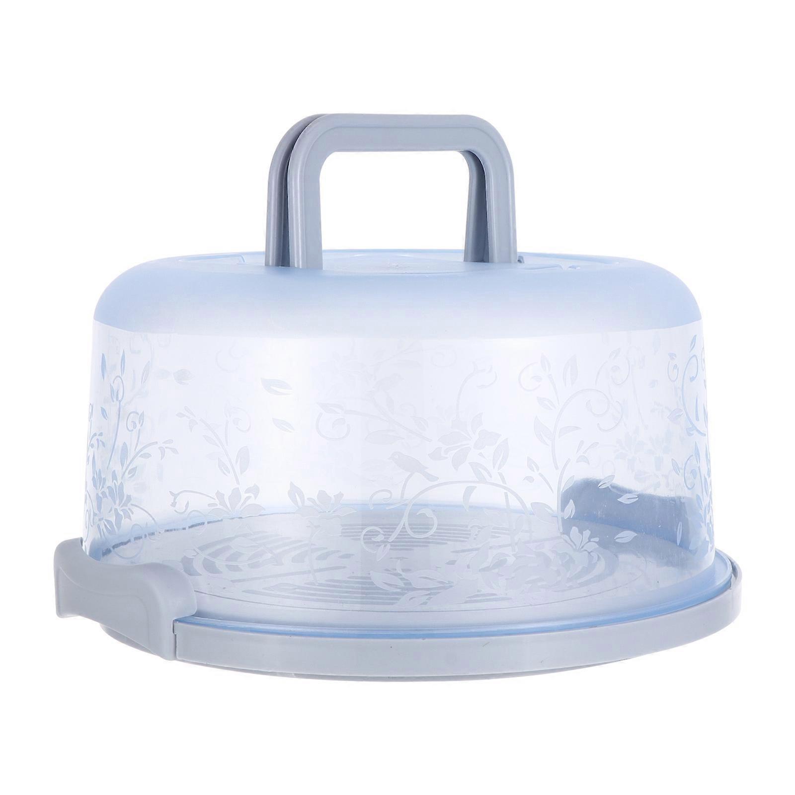 Sealable Container with Handle for Storing Cakes, and Convenient to Carry
