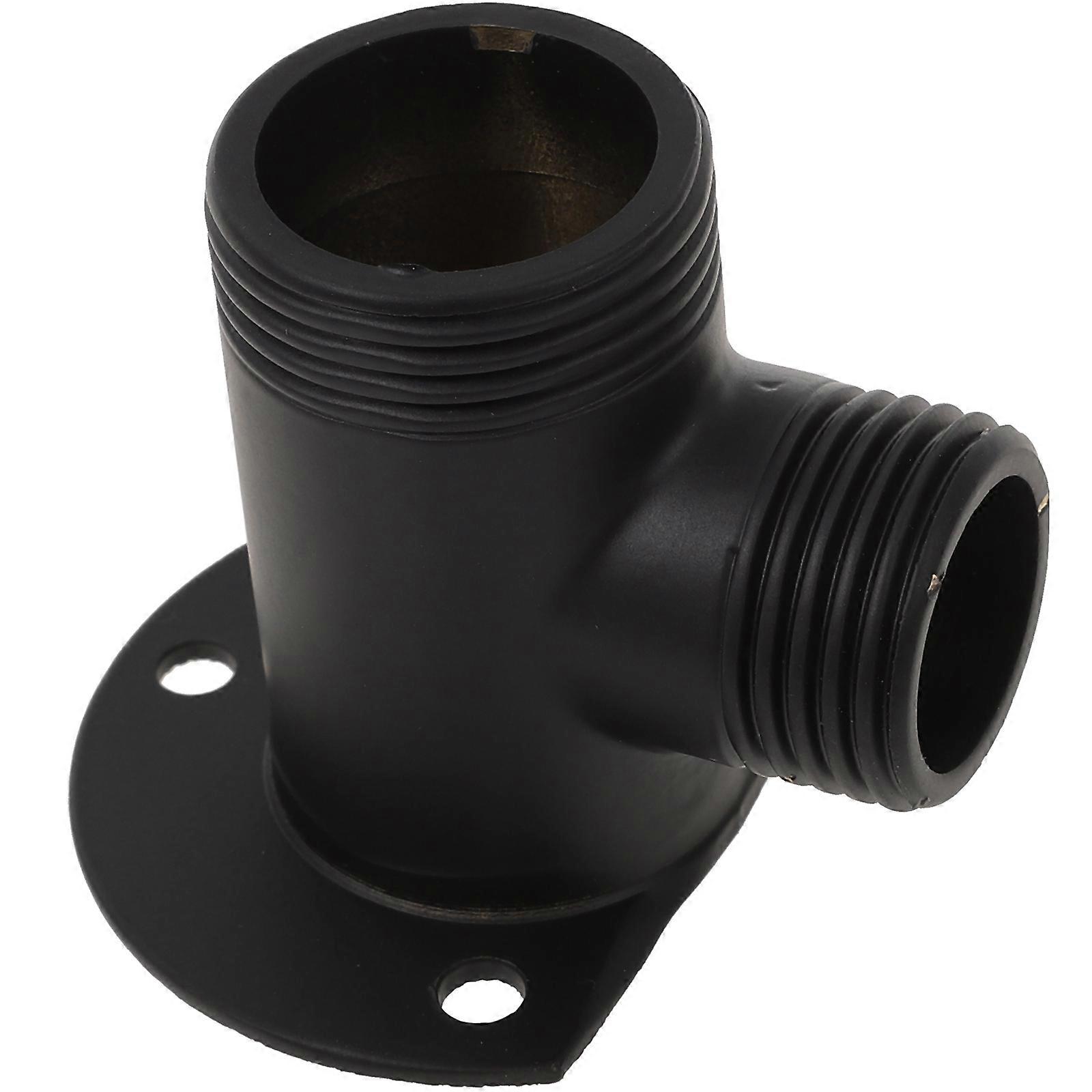 Wall Supply Elbow Shower Accessory, Copper Wall to Surface Mount Converter for Exposed Faucets, Thermostatic Valve Compatible, Thickened Rust