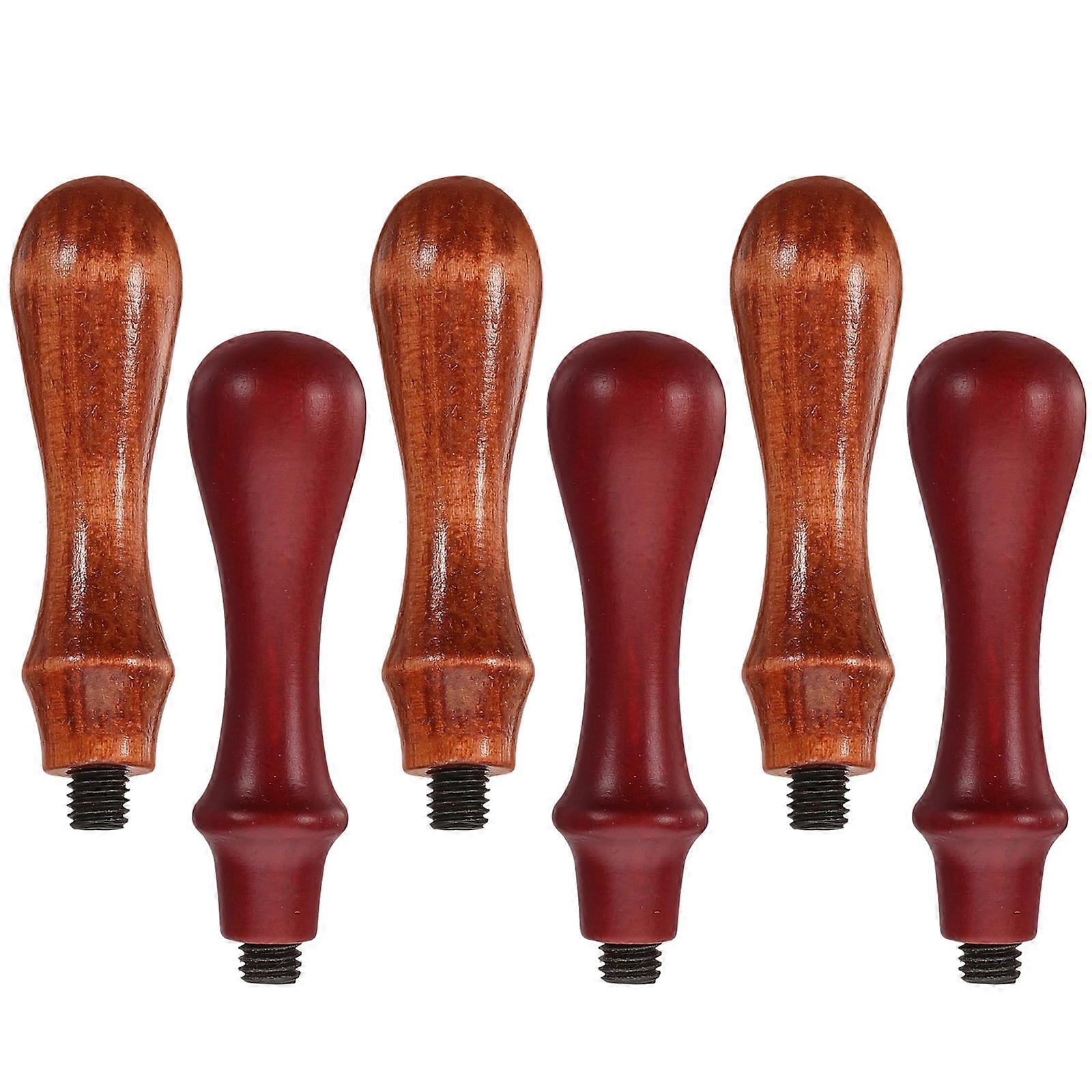 6Pcs Universal Wax Seal Stamp Handle DIY Crafts Accessories for Stamp Composite Material