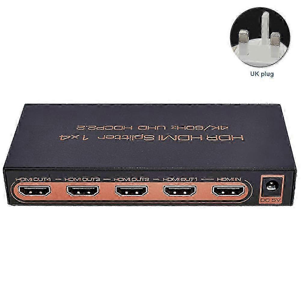 HDMI-kompatibler 4K 60Hz 3D-Projektor-Splitter HDCP 2.2 Hub 5 In 1 Ausgang HDR