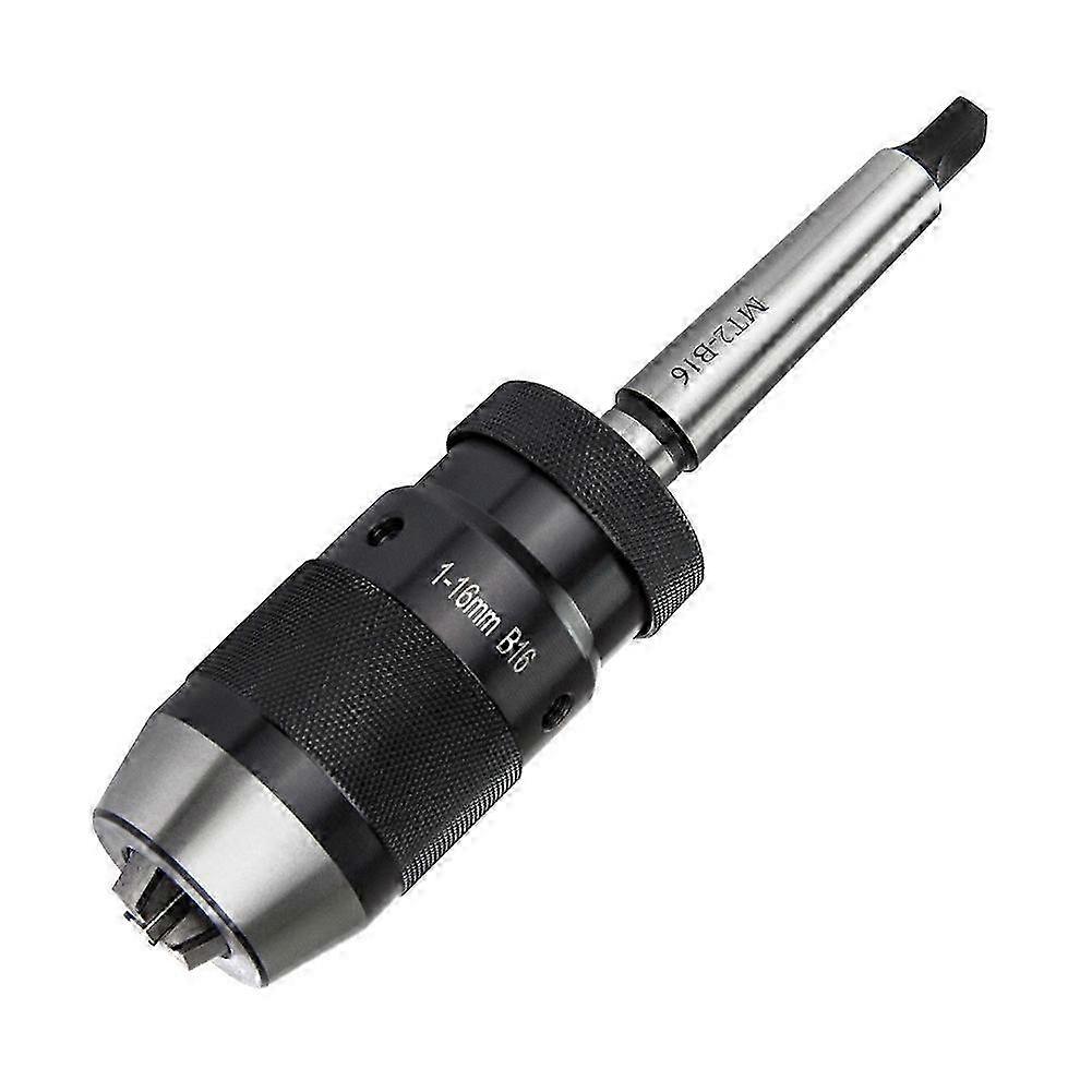 Keyless Drill Chuck 1-16mm with Arbor for Lathe Drill MK2
