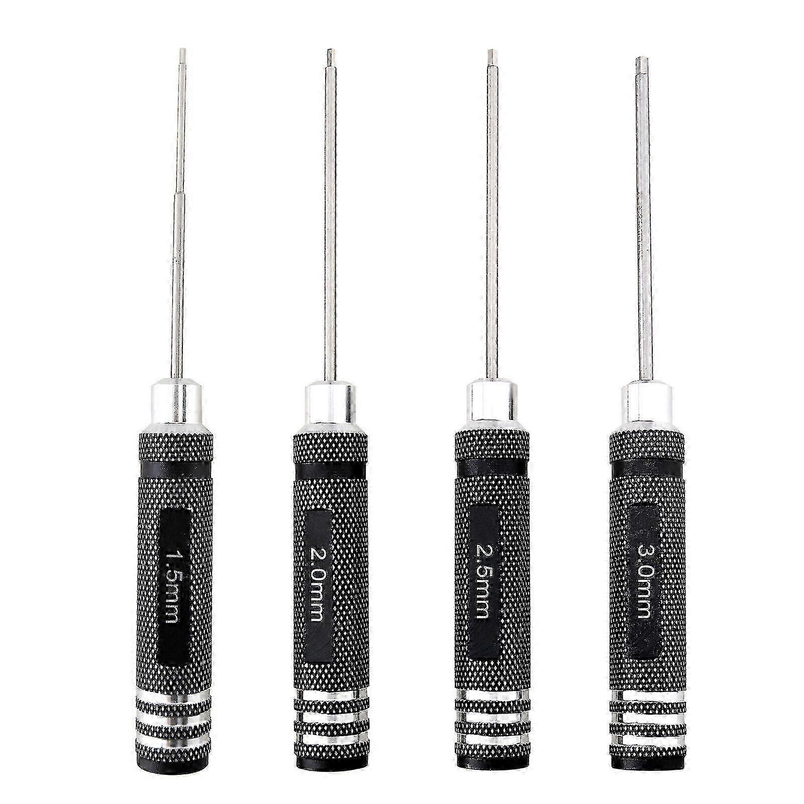 Hex Socket Key Screw Driver Set Fits For Rc Helicopter/car Tools Spanner4pcs