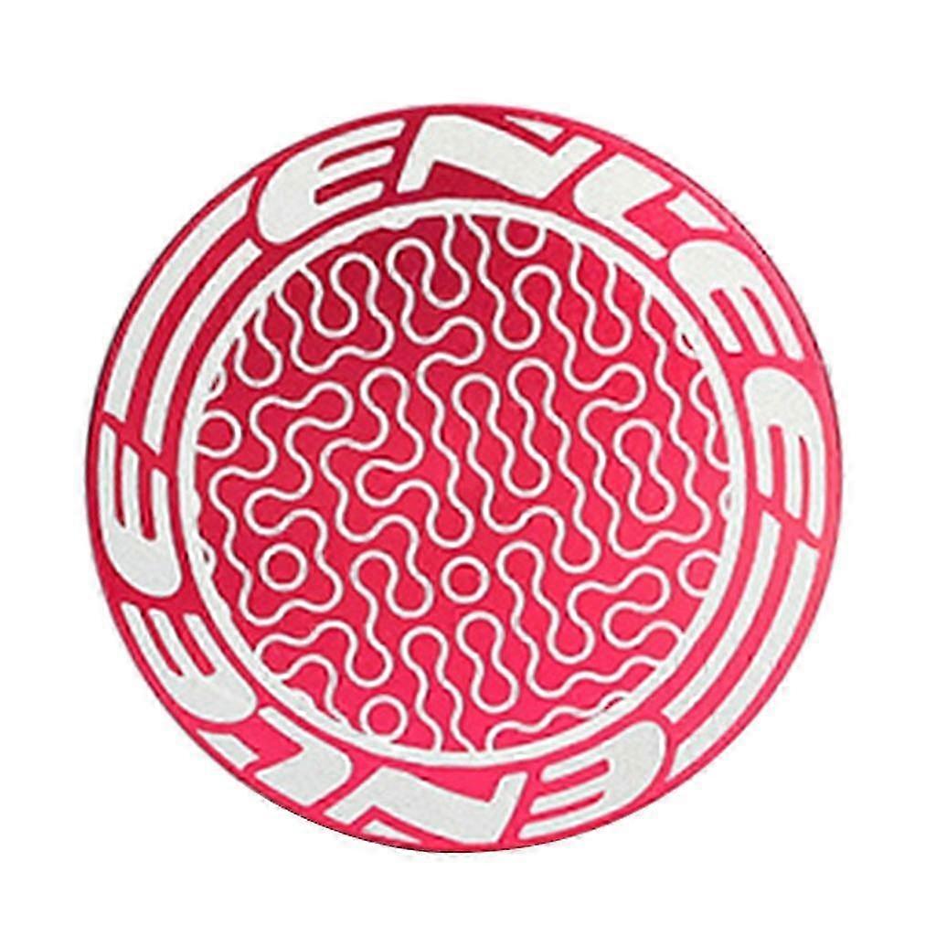 High Bicycle Crank Arm Dust Cover Ensure Optimal Functioning of Crankset--Red