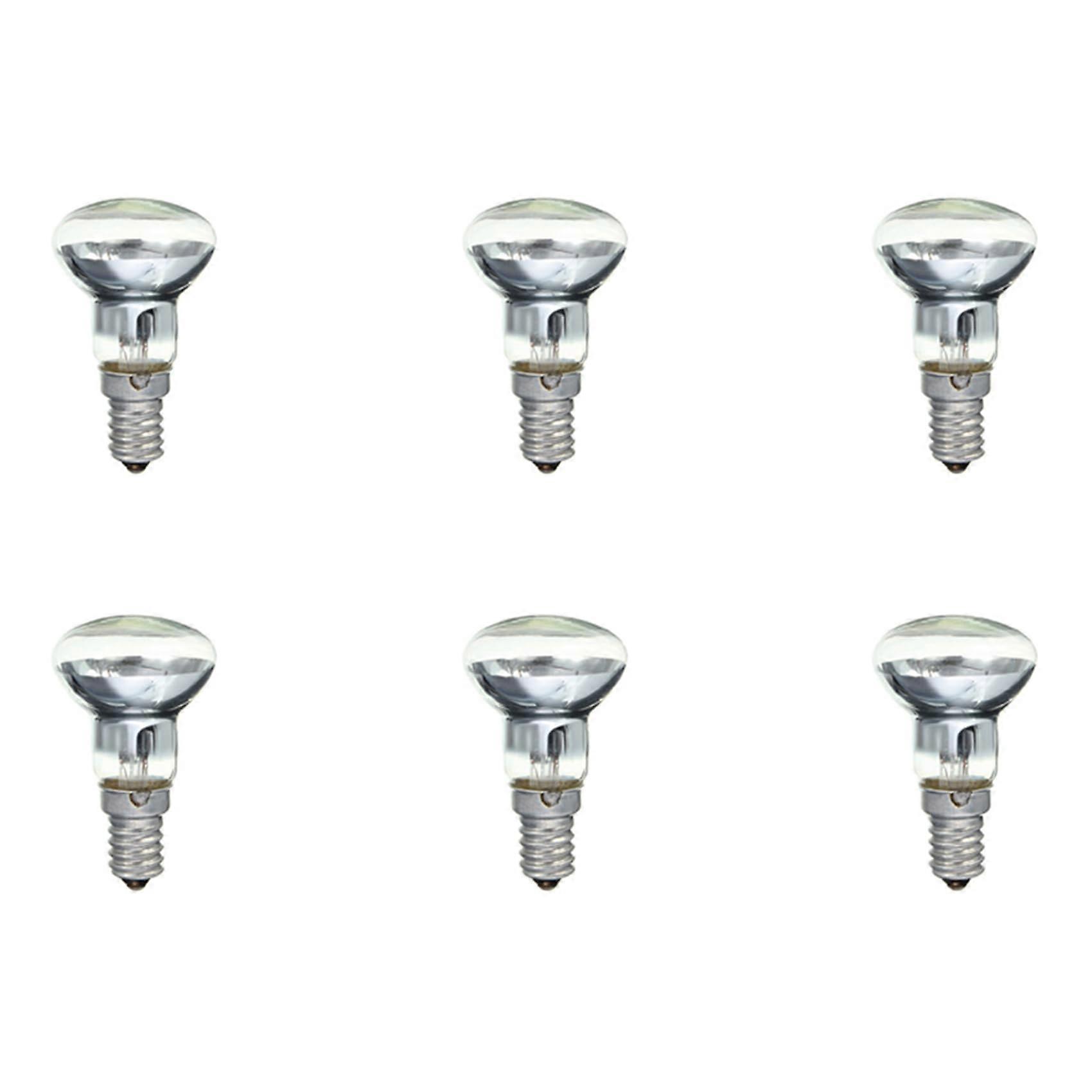 Lava Lamp E14 R39 30W Spotlight Screwin Light Bulb Clear Spot Bulbs Lava Light Bulb Pack of 6 Ref: 8158