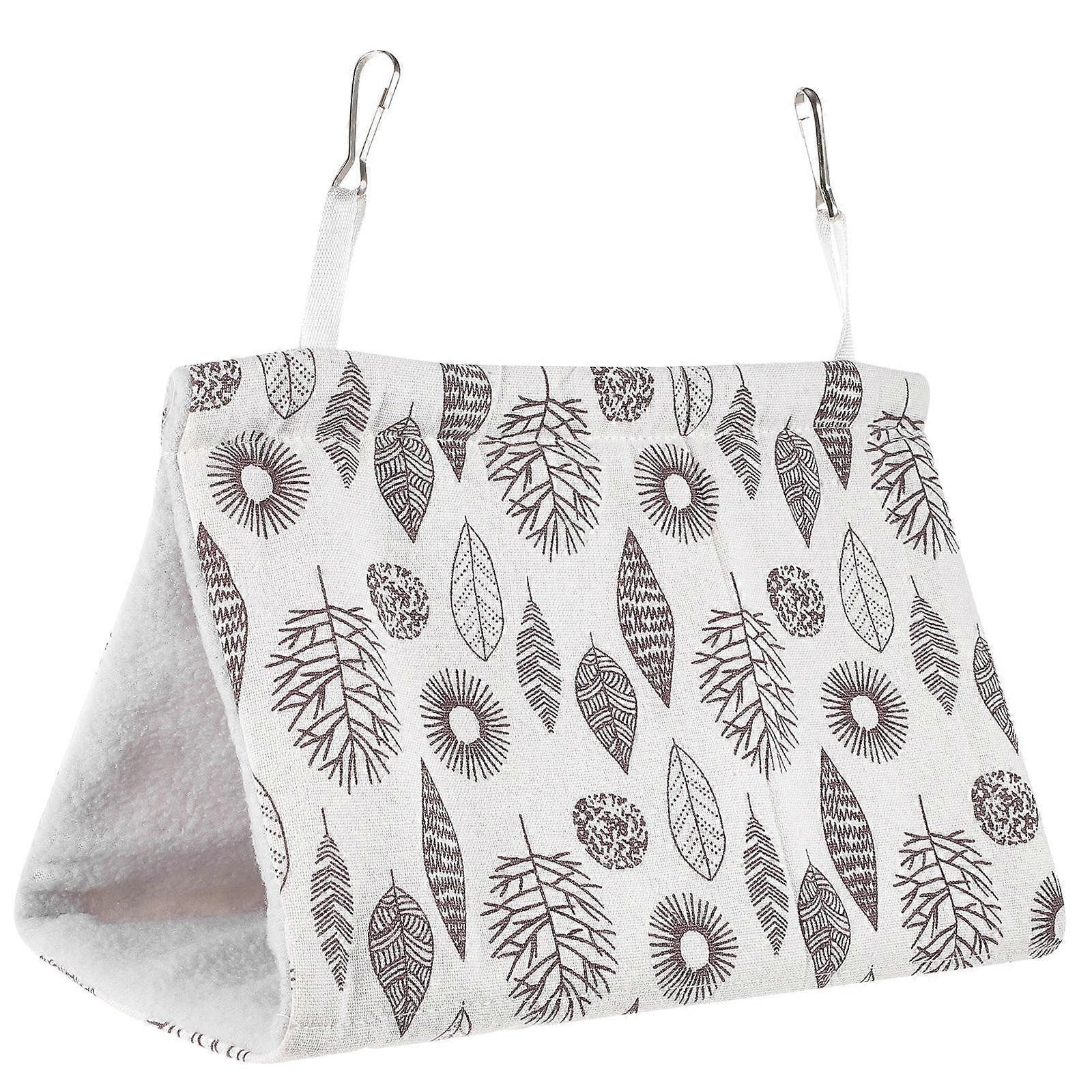 Hanging Parrot Nest Parrot Warm Bed Multi 25.5x13x16.5cm Canvas Sleeping Function 1Pack