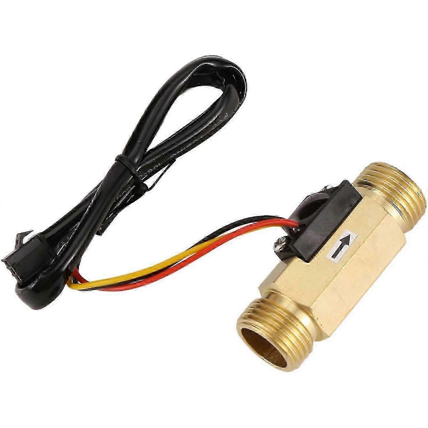 1/2PT Water Flow Sensor Switch Control Meter Flowmeter 1.5-30L/min hwy