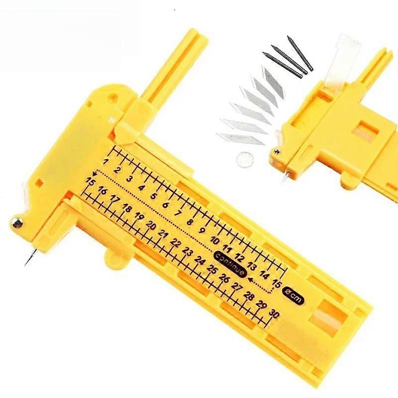 1-30cm Adjustable Compasses Circle Cutter Sewing Round Cutting Knife Patchwork Scrapbooking Cards Cutters Paper-Cutting Tool