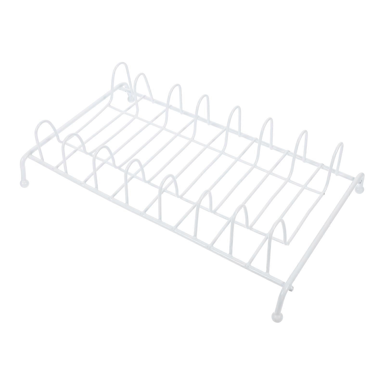 Bowl Plates Drainer Rack for Kitchen Storage with Utensils Holder