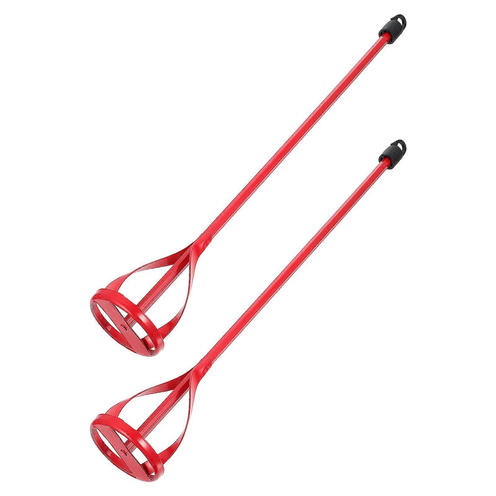 Paint Stirrer Set Of 2 Coating Mixing Paddle For Cement Paint Concrete