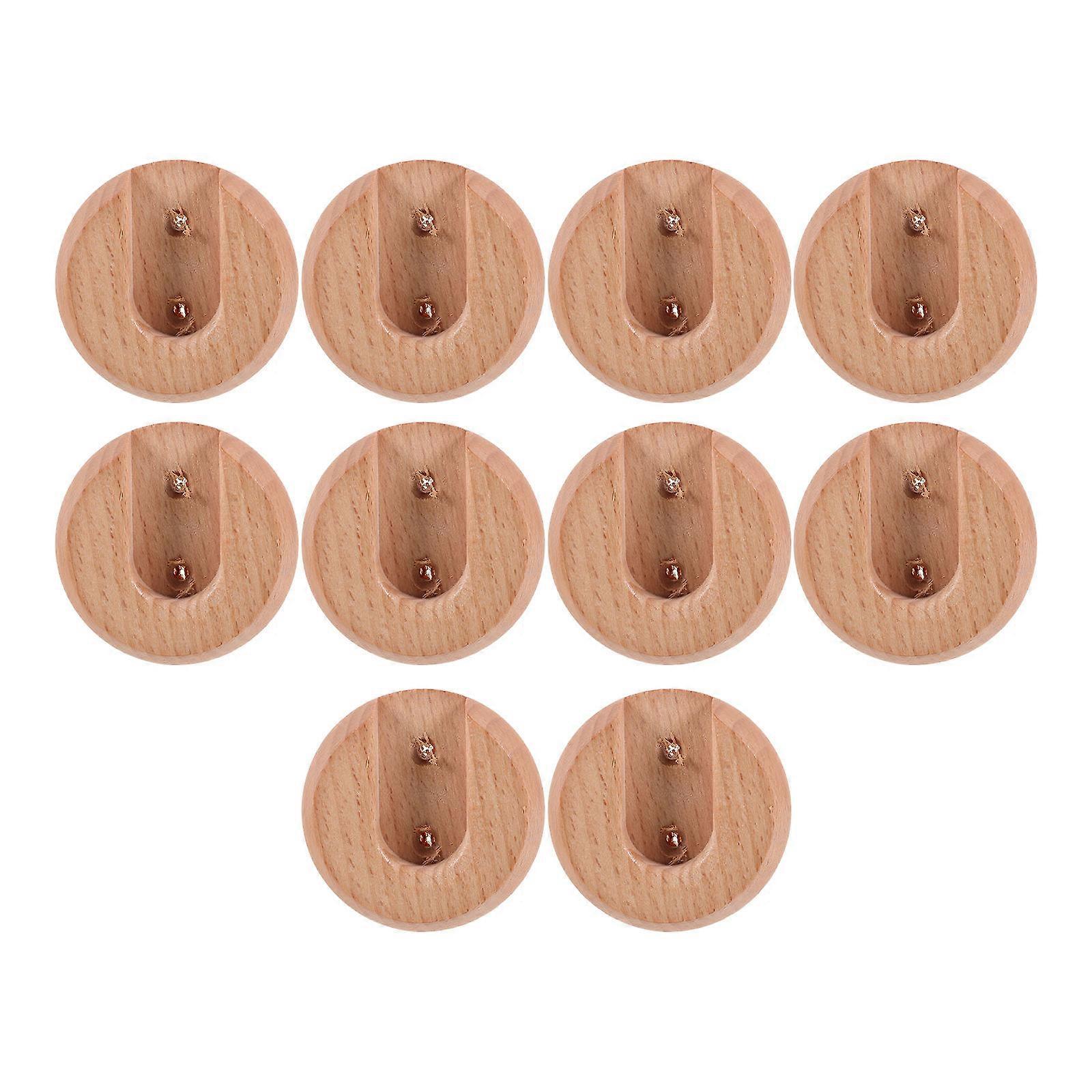 Wooden Closet Rod Sockets Holders Wardrobe Flanges Brackets Heavy Duty Secure Mounting Easy Installation Elegant Design Home Use