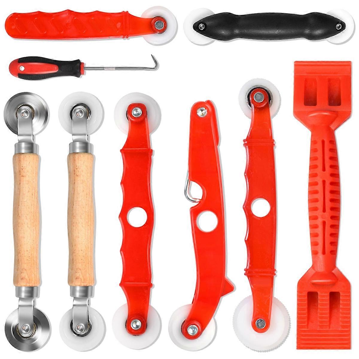 9 in 1 Screen Repair Tool,Window Roller,Spline Installer, for Installing & Replacing Window Patio Sliding Door