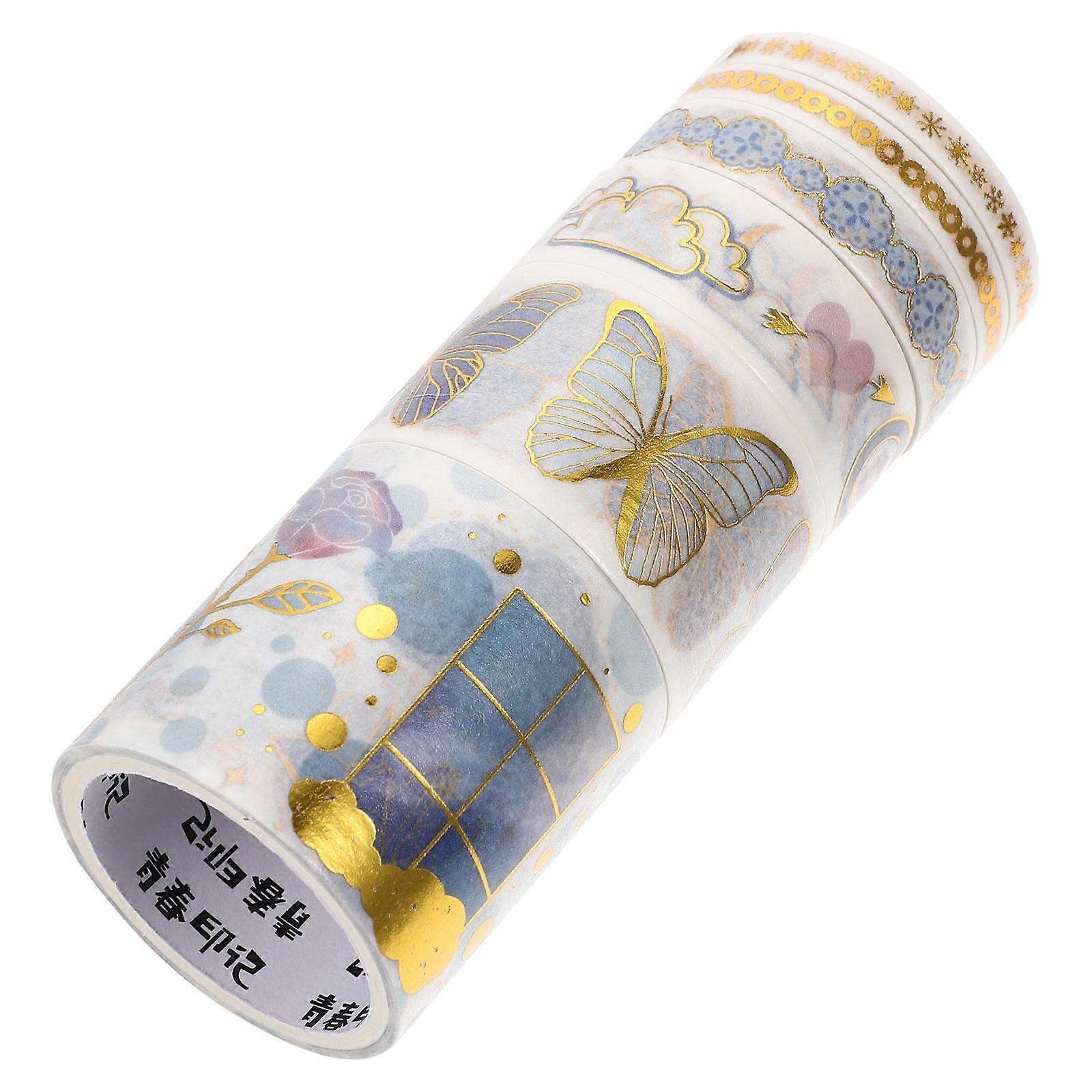 Washi Tape Sets Simple Style Handbooks Diaries Traveling Journals present Packing 1 Set