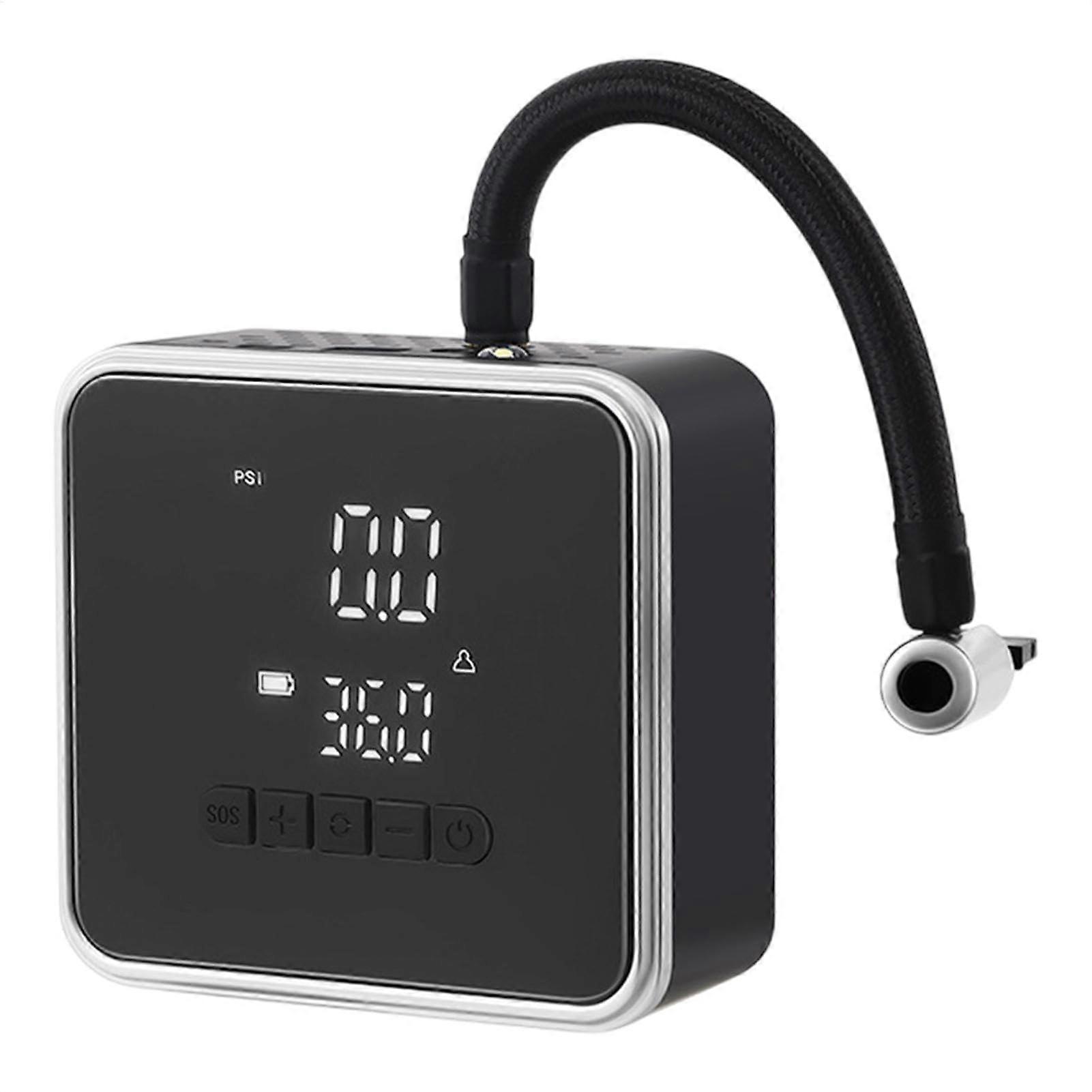 Wireless air pump, auto air pump – Portable automatic air pump with digital display screen, automobile, fast inflation of car tires.