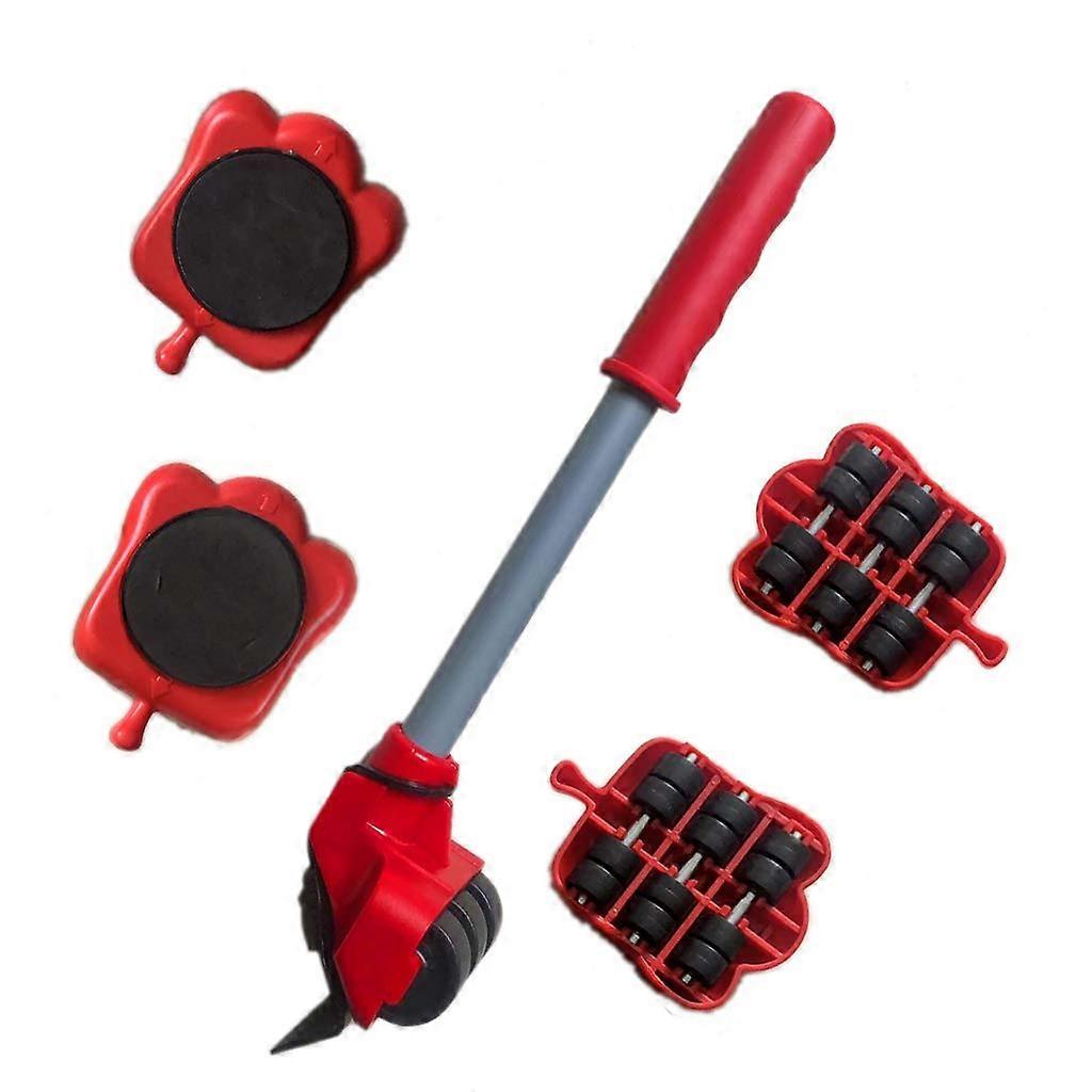 Furniture Moving Tool with 4 Wheels, Heavy Item Transport Lifter, Mover Scooter for Easy Relocation and Handling