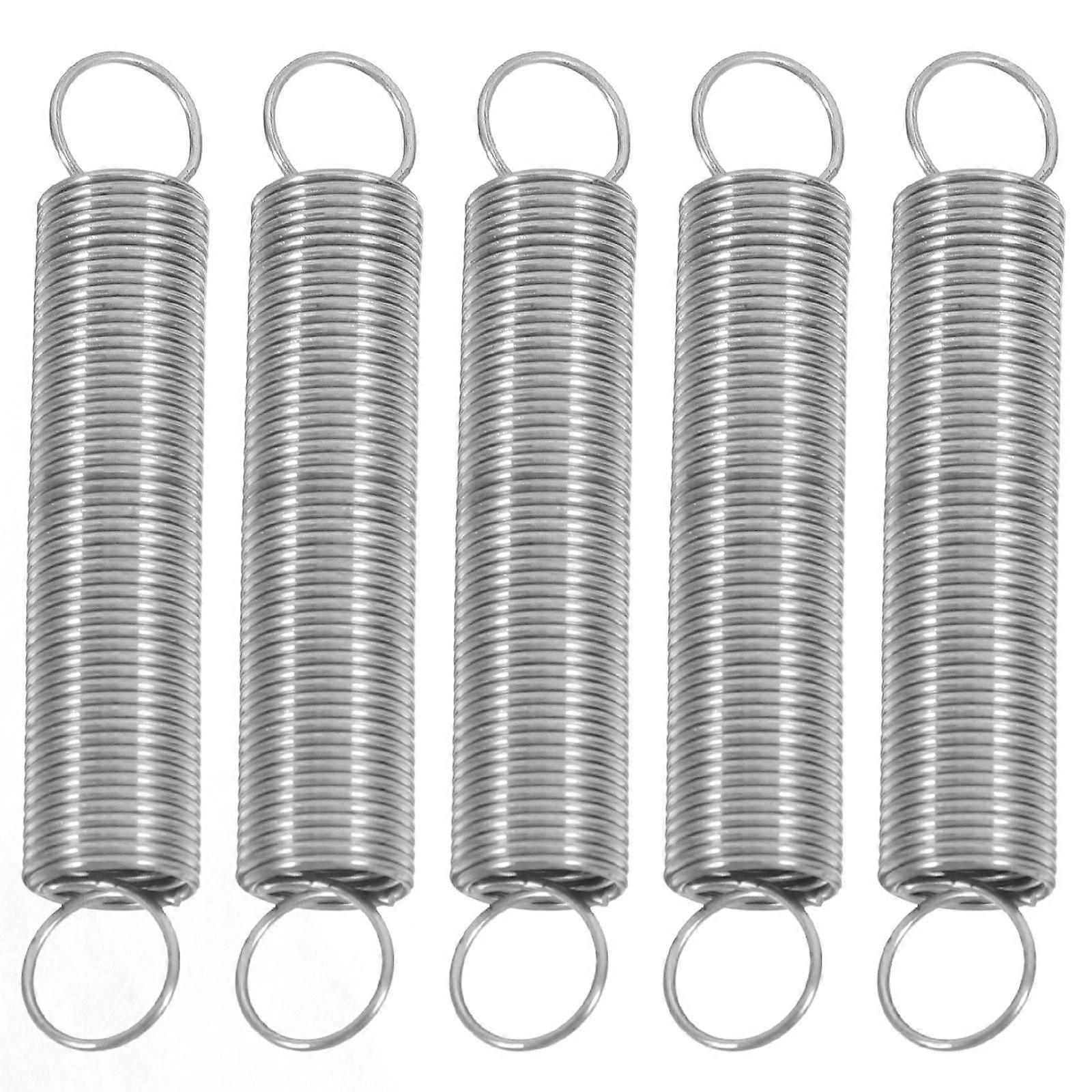 5pcs Extended Compressed Spring Small Spring With Hook End Compression Spring Extended Compressed Springs Small Springs For Crafts