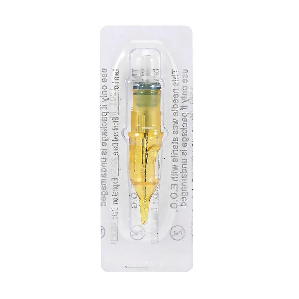 10pcs Disposable Semi Permanent Tattoo Cartridge Needles RL/RM/M1/RS for Makeup Machine 1RL