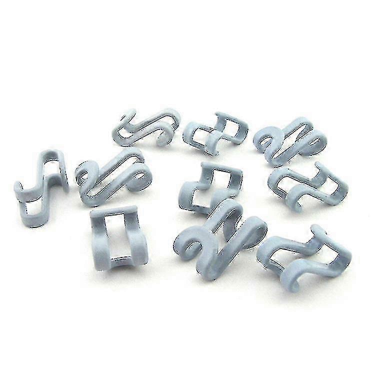 20pcs Mini Flocking Hook, Magic Hanger Accessories for Dry and Wet Clothes, Connection Stack Hook
