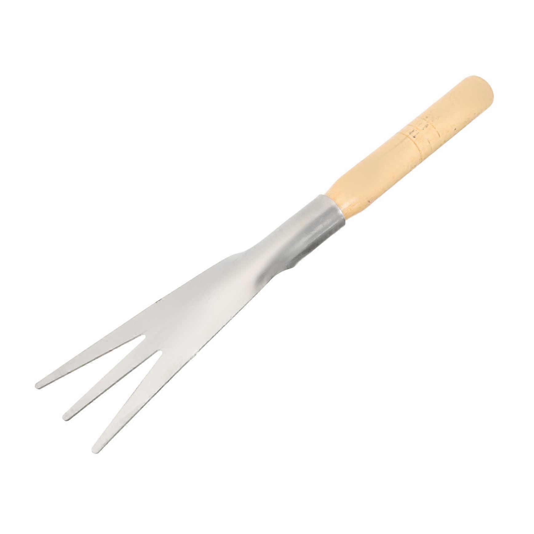 Garden shovel with wooden handle for digging and planting vegetables, durable garden tool for garden projects.