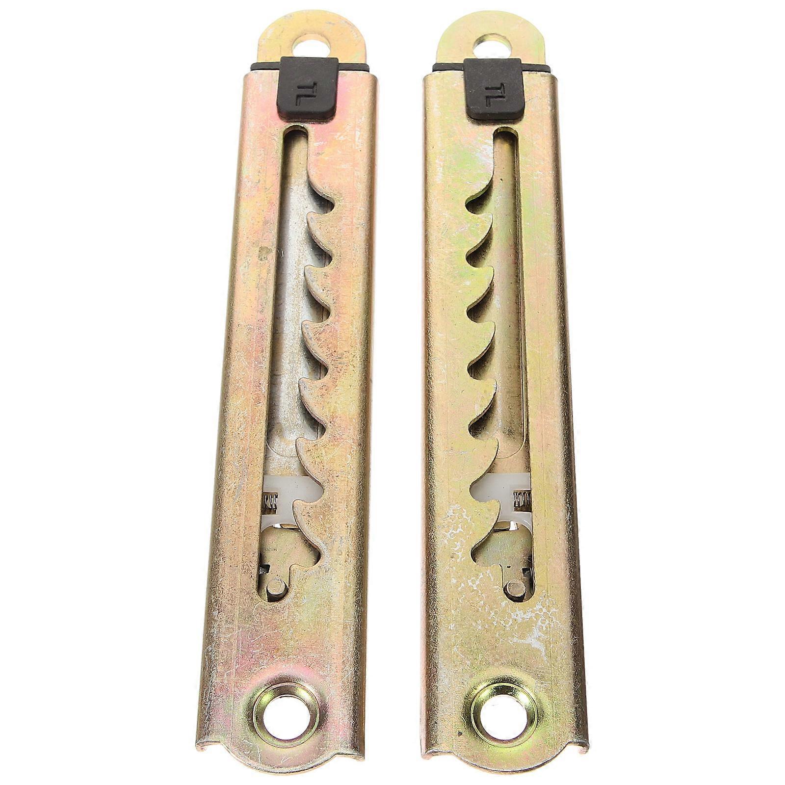 1 Pair Adjustable Angle Desk Brackets Retractable Supports for Student Desks