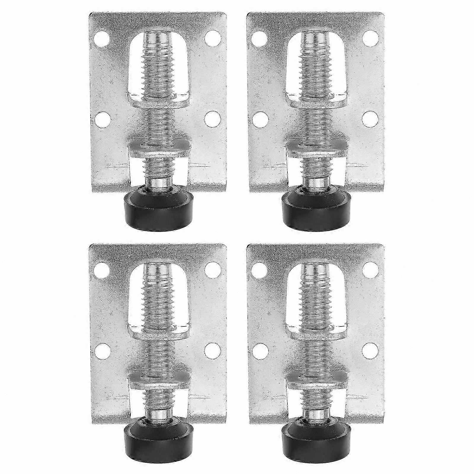 Set of 4 Adjustable Leveling Feet for Heavy-Duty Furniture with Height Adjustment Capability