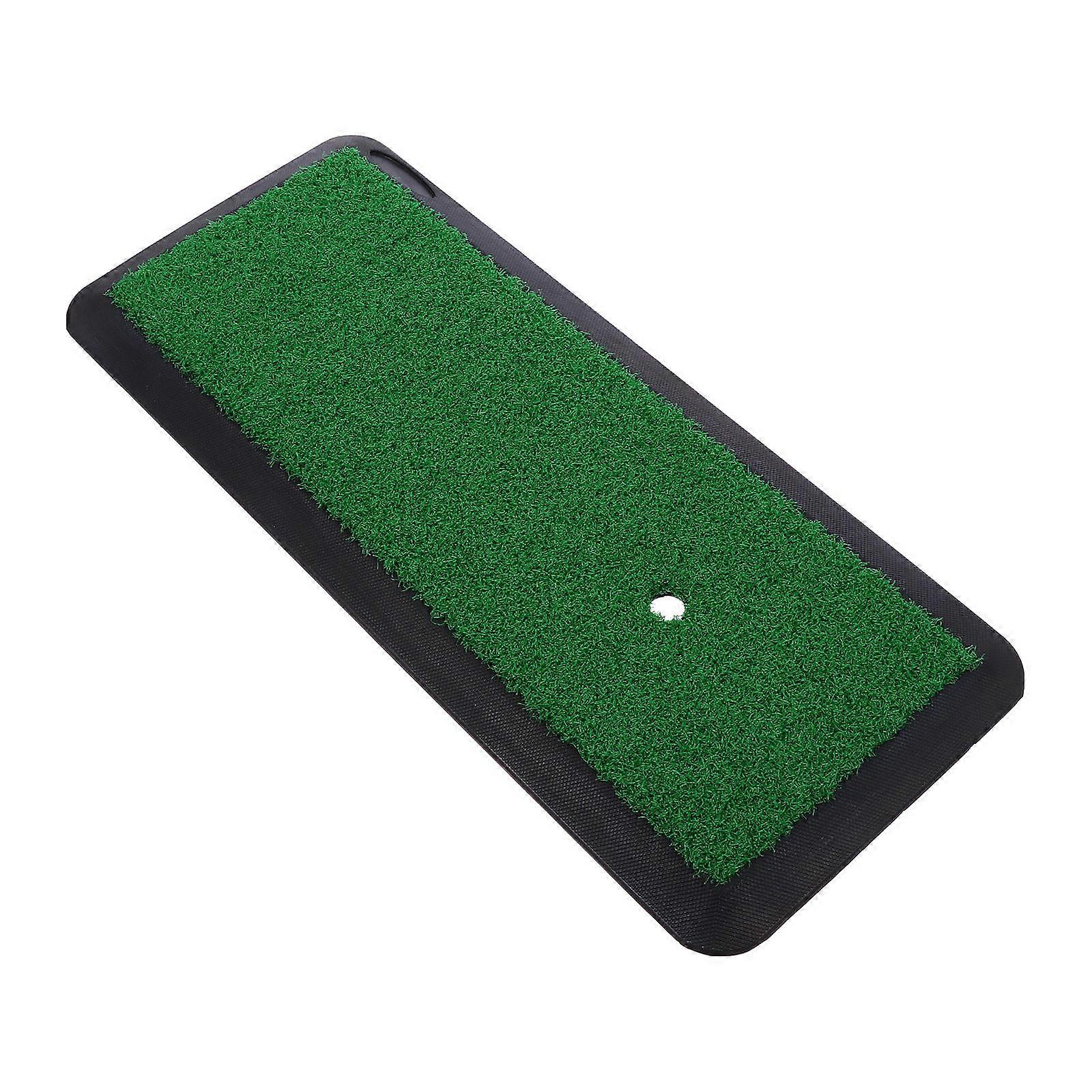 Durable Portable Hitting Pad Practice Mat for Backyard Golf Swing Training for Beginners