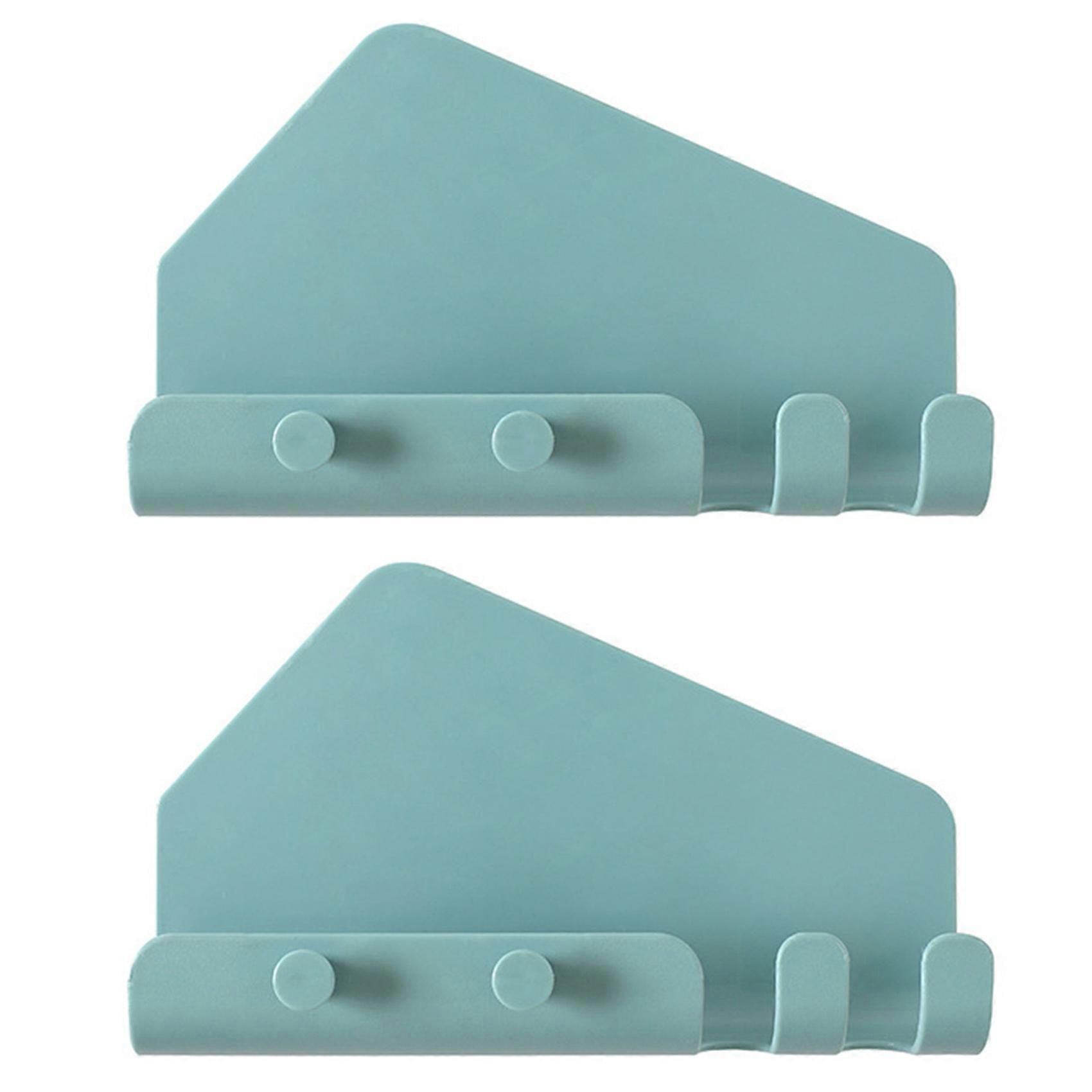 Design Mobile Phone Wall Charging Holder Stand For Wardrobe Storage Bracket With 4 Hook Multi-Us