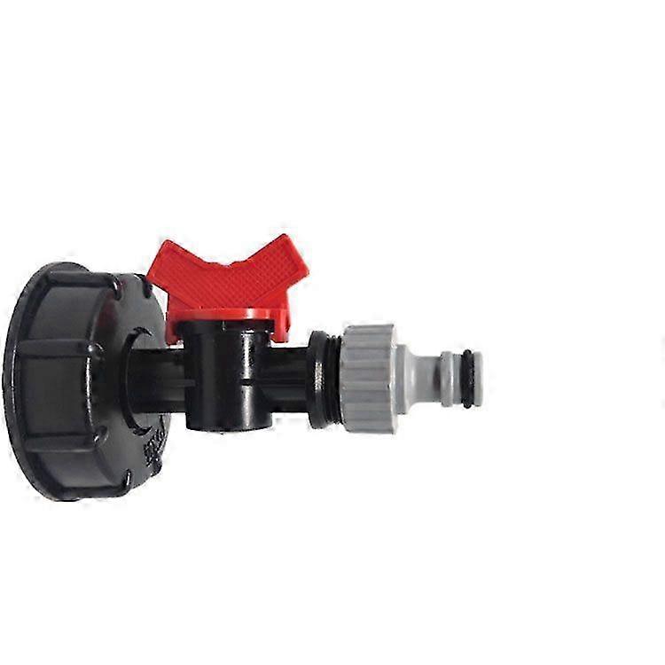 IBC liquid storage tank 1000 liter with S60x6 valve adapter