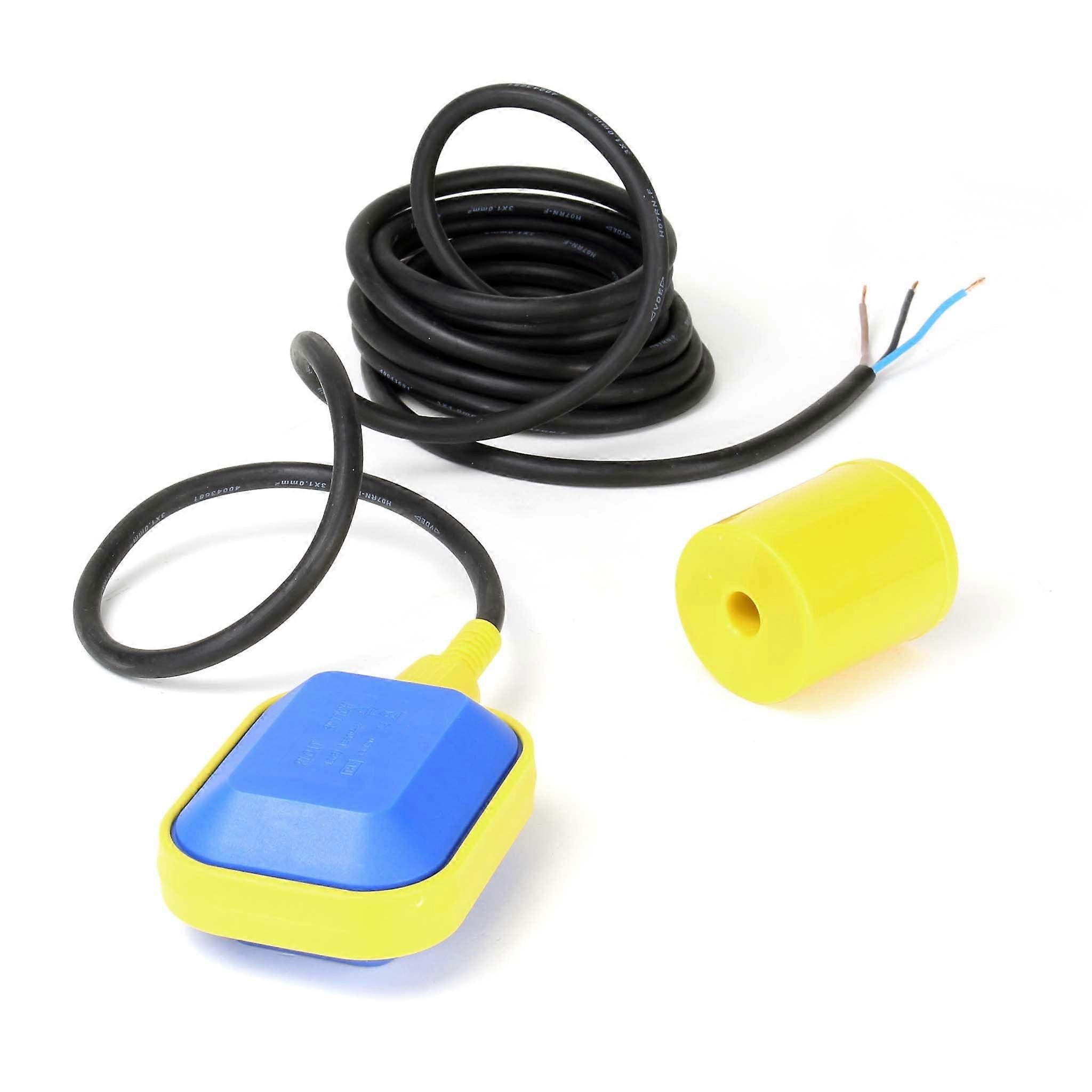 10m Float Switch Submersible Water Pump Level Controller 250V 16A Rectangle Design with Durable Material