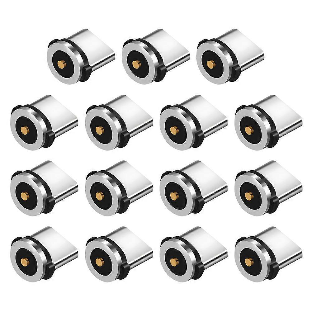 Aluminum 360 Degree Rotation Usb C Magnetic Connector Daily Use 15Pcs