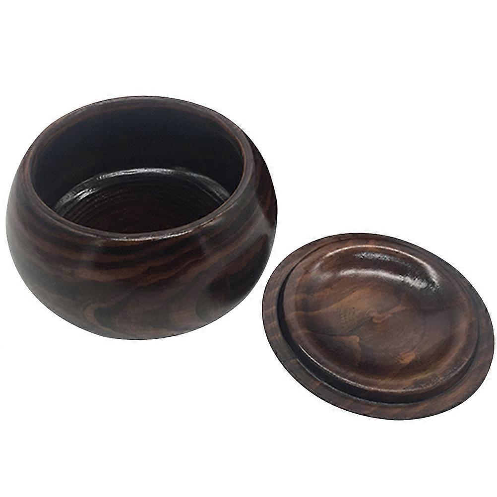 Retro Chess Storage Bowl Lightweight Portable Game Pieces Holder for Home, School and Game Rooms