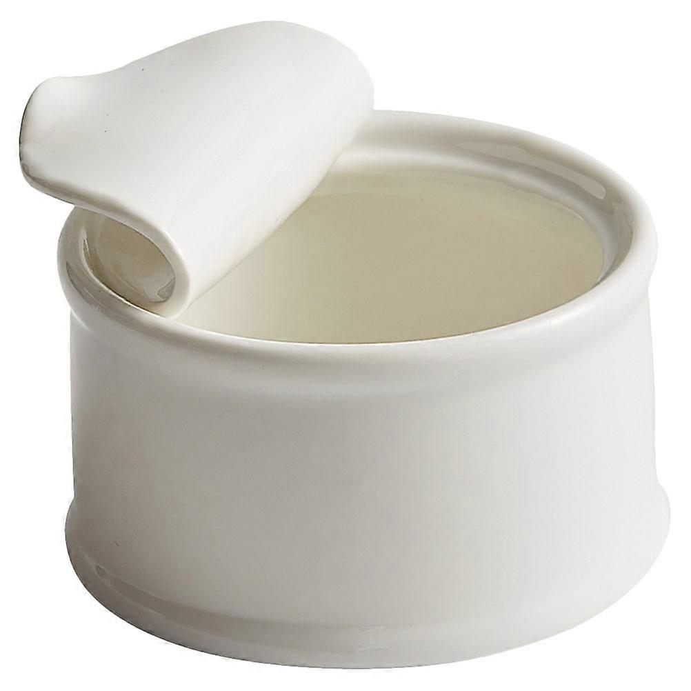 Ceramic Ramekins White Odor-Free Storage Versatile Usage for Decor
