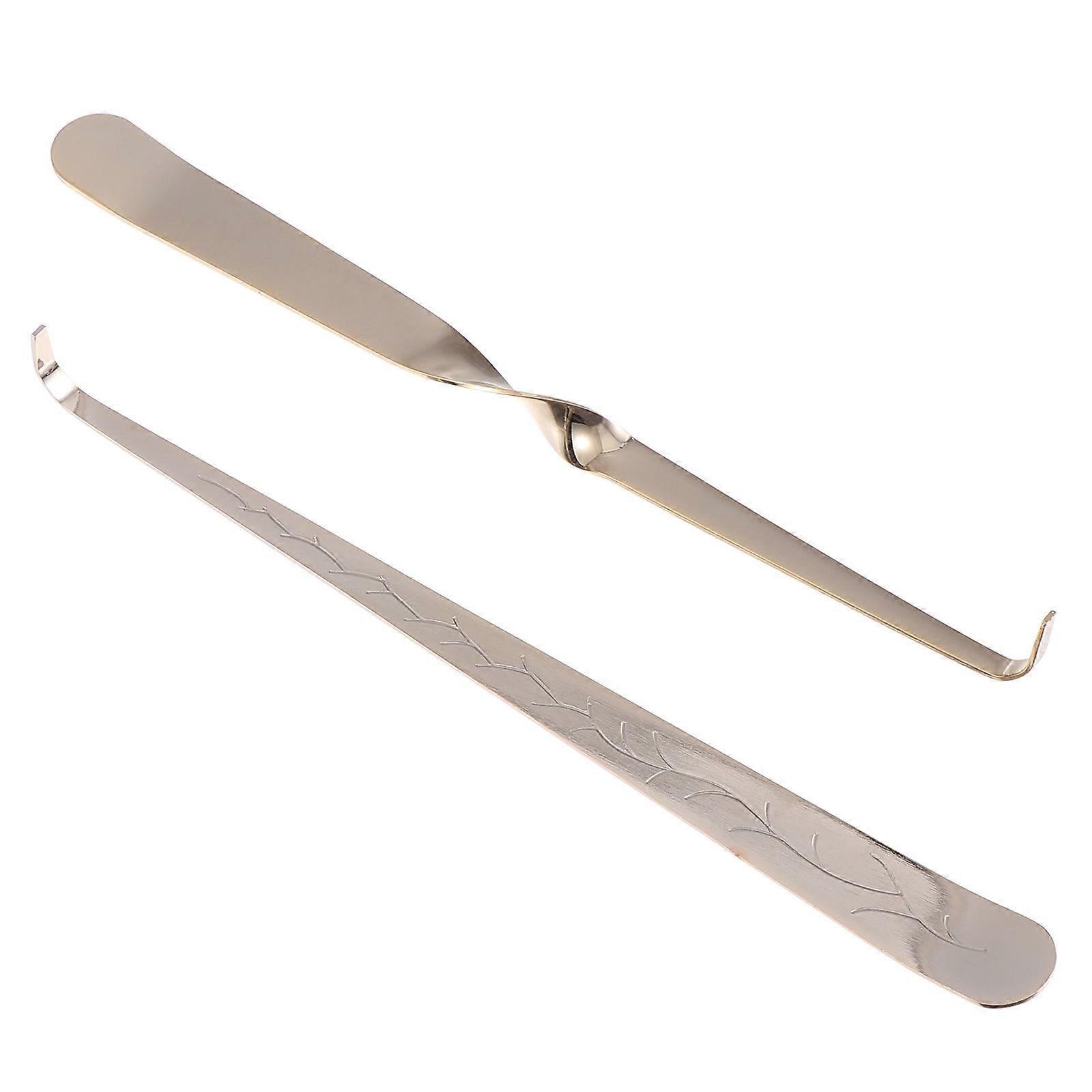 Wick Hook Candle Tools 2Pcs Designed For Candle Use Made Of Stainless Steel With Long And Thin Shape To Maintain Wick