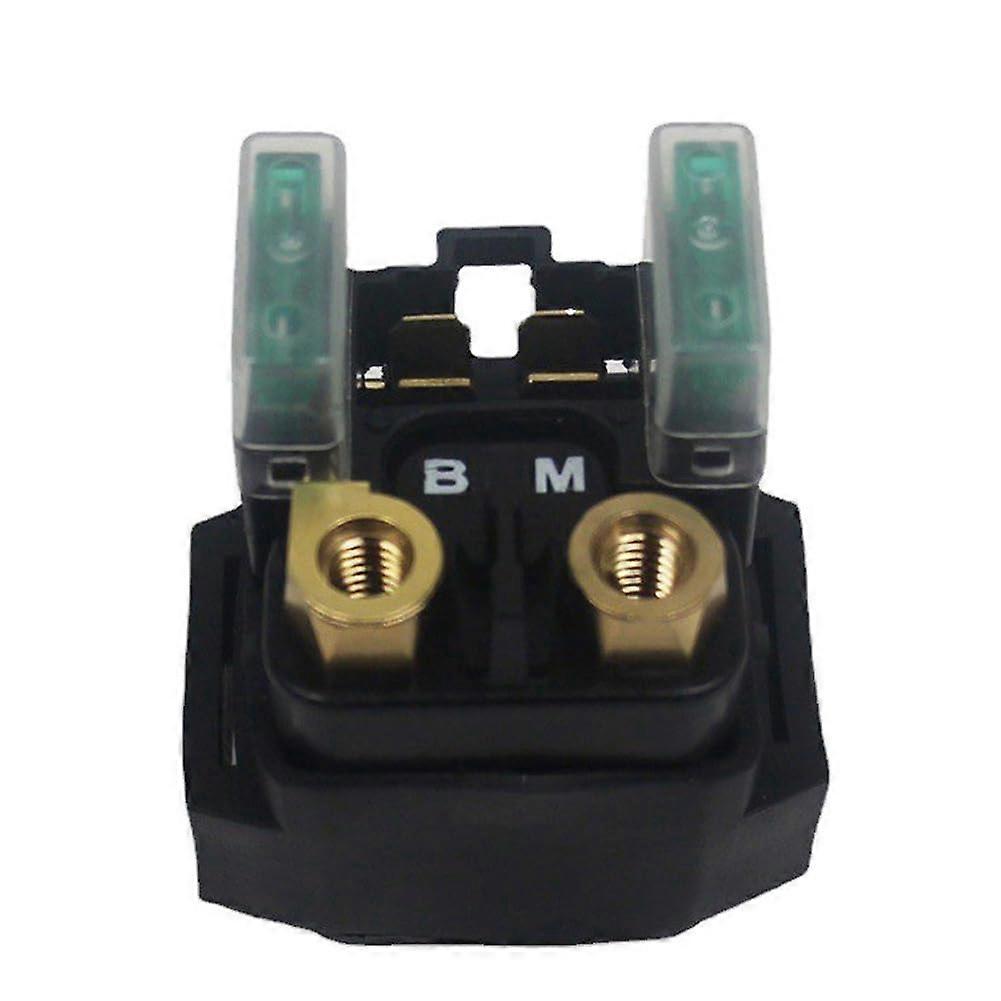 Starter Relay Motorcycle Electric Starter Ignition Key Switch ATV Starter Solenoid for Yamaha YFM 350 Grizzly Bruin For Raptor Wolverine Starter Relay