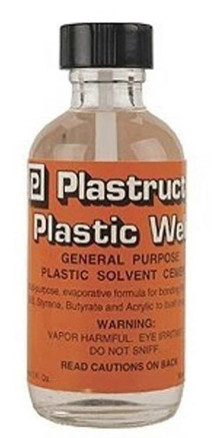 Plastruct Plastic Weld W/applicator 2oz Bottle
