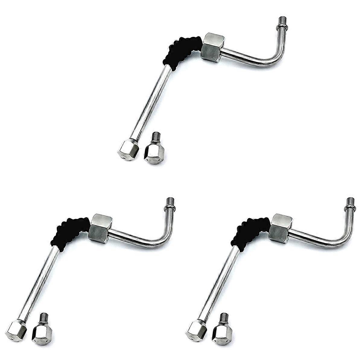 3X Steam Wand for EC680/EC685, Coffee Machine, Upgrade with Additional 3 Hole Tip Steam Nozzle