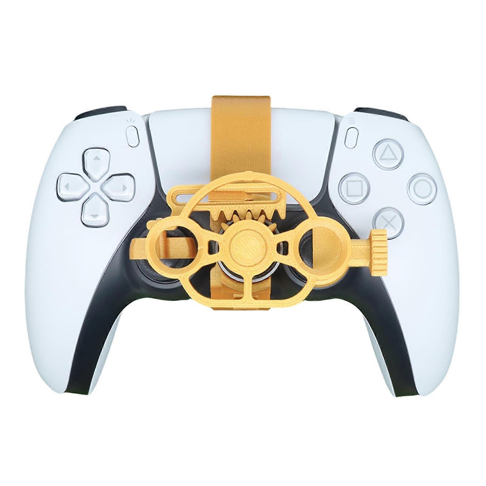 Mini Steering Wheel for PS5 Racing Game Controller, Driving Simulator, 3D Printing