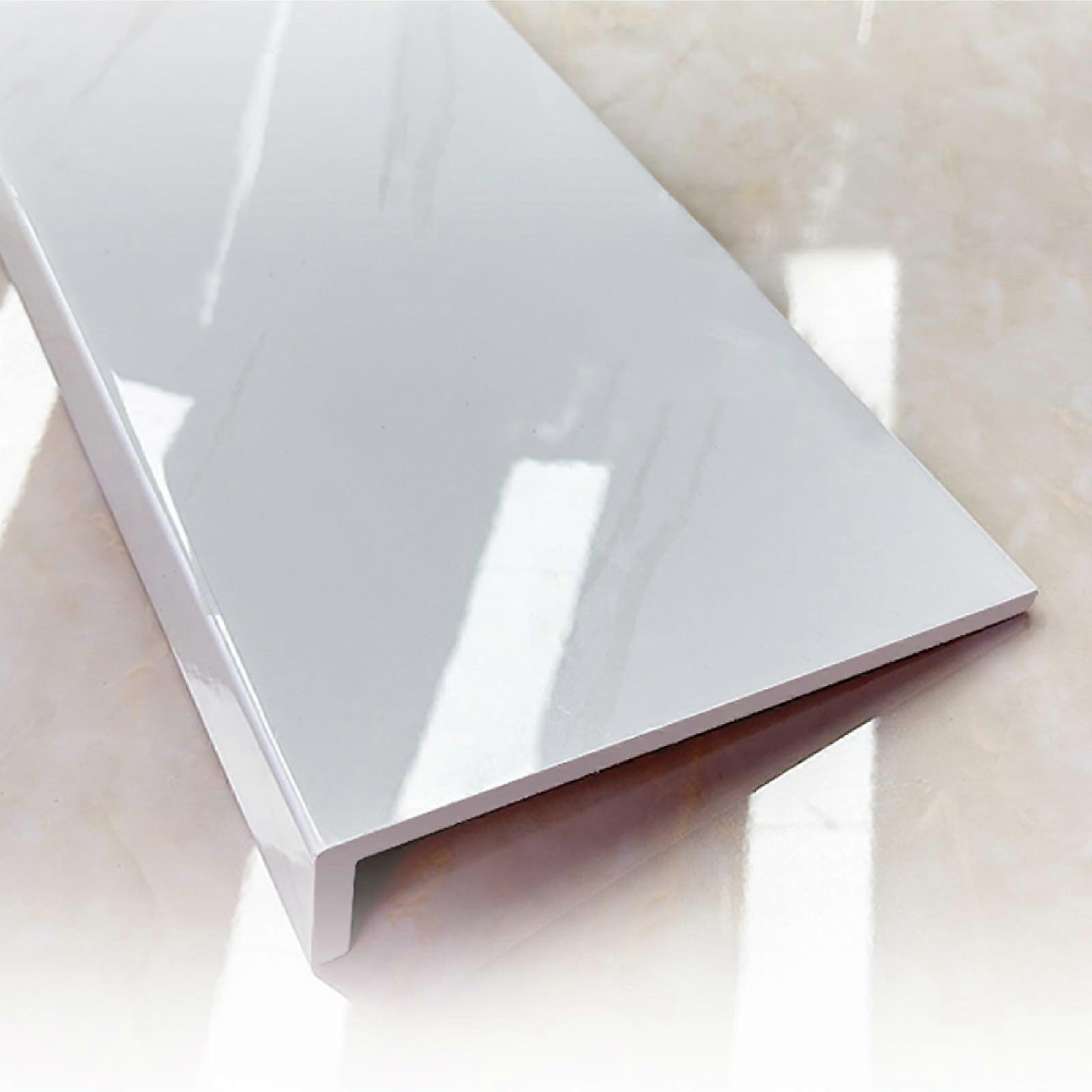 Window Sill Cover Waterproof UPVC Protector Replacement Plate Tile Surface (90x18cm)