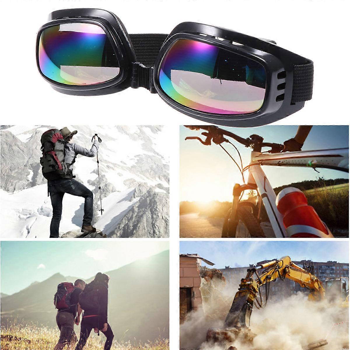 Ski Goggles Protective Safety Glasses for Motorcycle Cycling Use