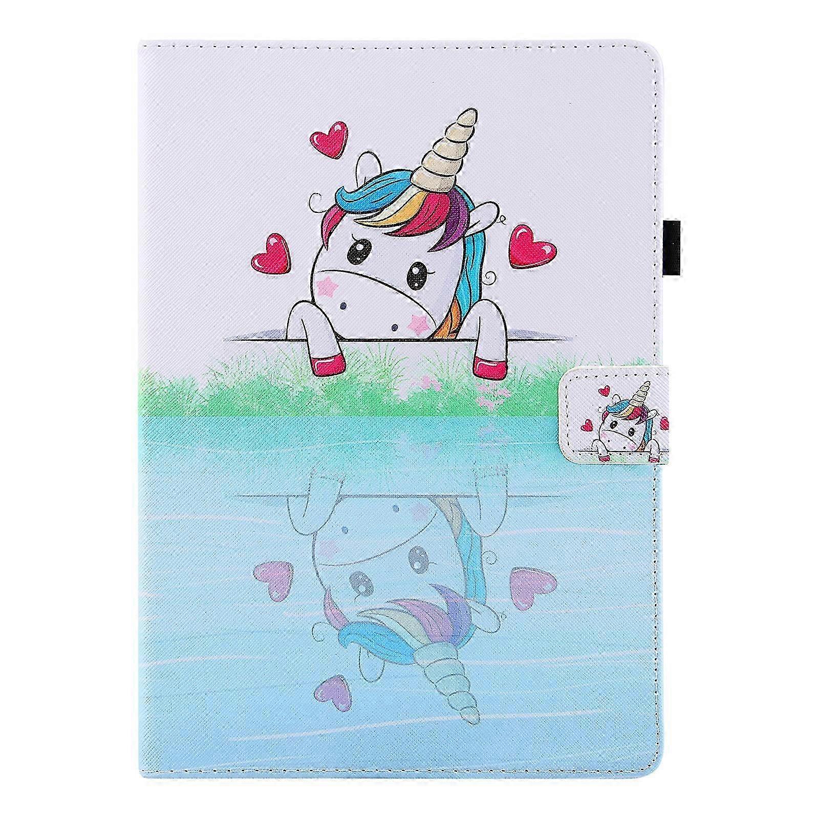 Tablet Case For Lenovo Tab P11 Pro (TB-XJ706F) Colored Drawing Horizontal Flip PU Leather Case with Holder &Card Slots &Wallet &Sleep / Wake-up Functi