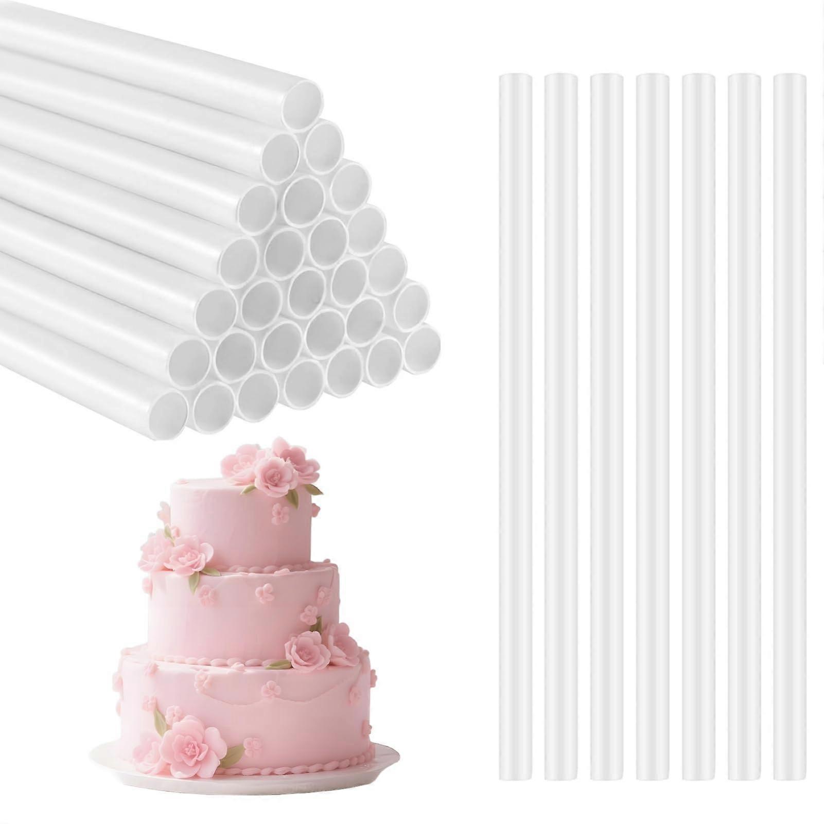 Cake Support Cake Stabiliser Rods Pack of 24 Cake Supports Cake Supports Cake Dowels 24 cm
