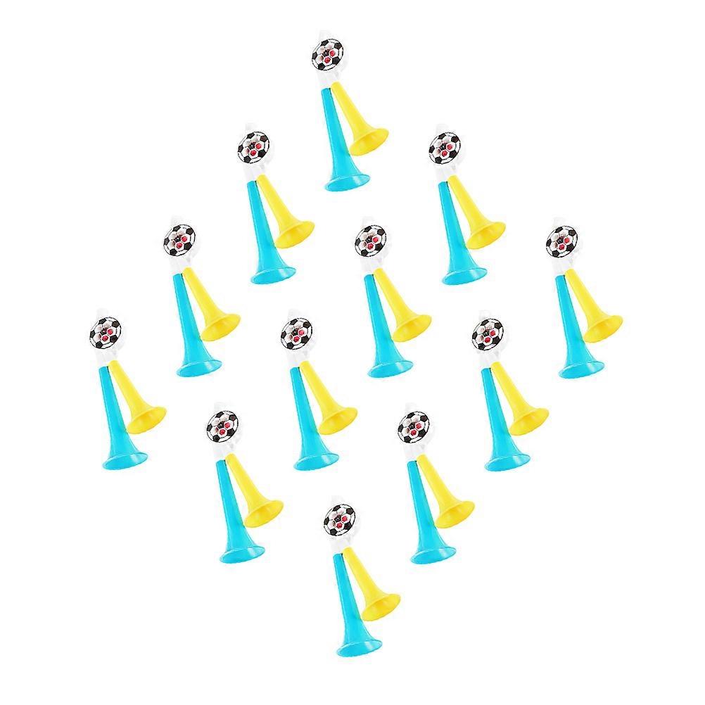 12Pcs Plastic Horns Noise Maker For Live Performances Cheer Props