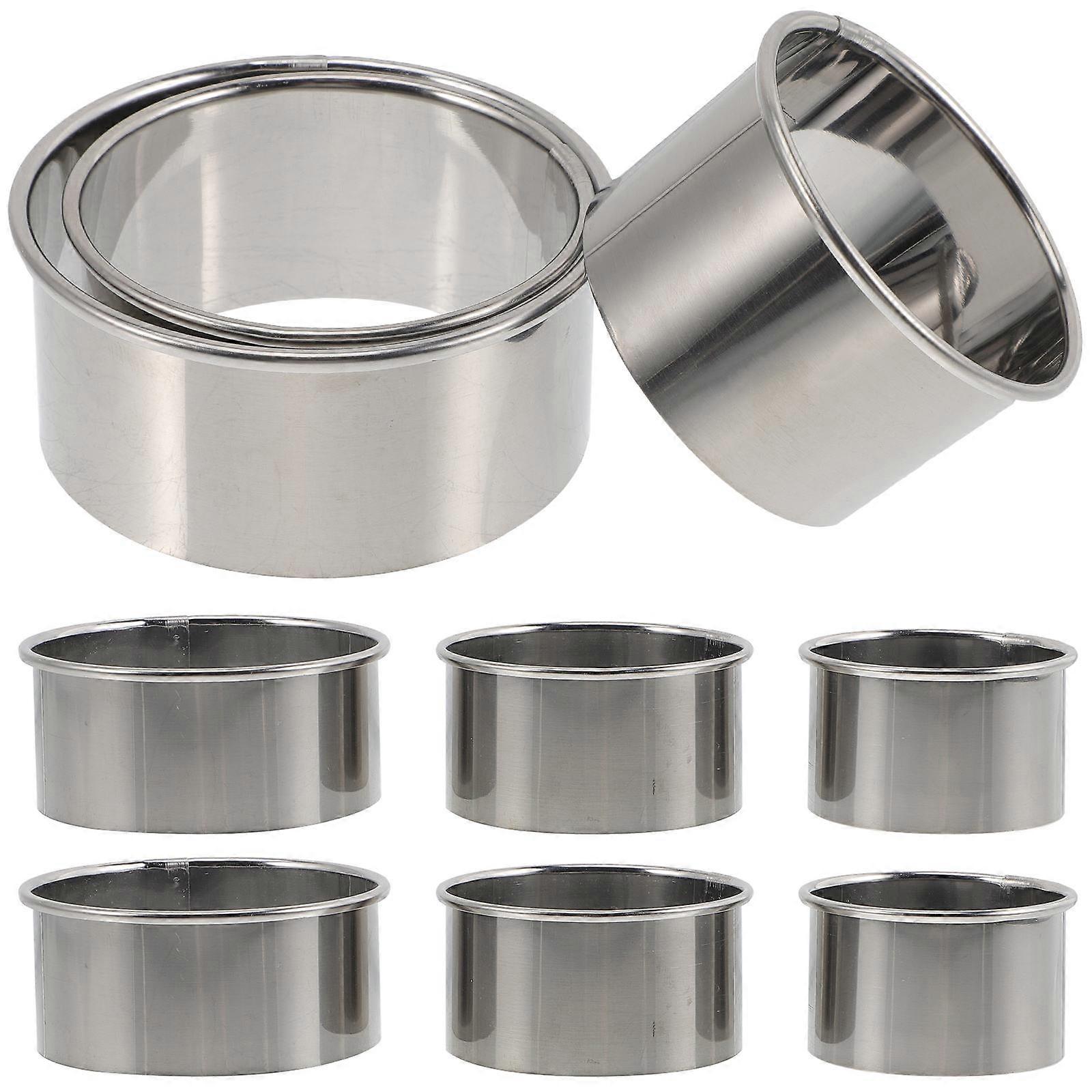 Stainless Steel Dumpling Skin for Home Use with Smooth Surface and Comfortable Grip 9 Pieces